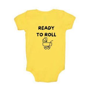 baby Onesie Yellow